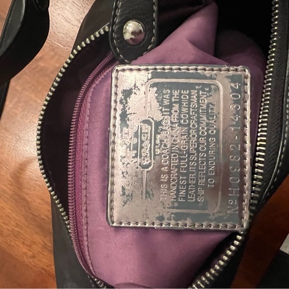 Coach Leather Tote - Crossbody or Shoulder - Picture 4 of 5